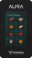 Вакуумные упаковщики Aura панель управления